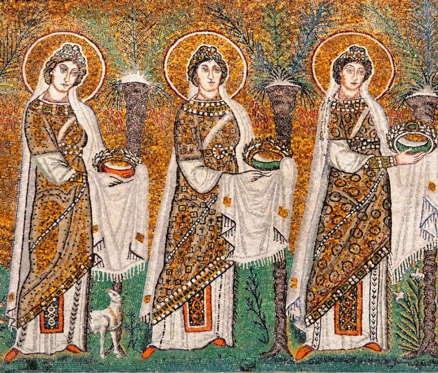 Saints Kyra, Valerie, and Mary