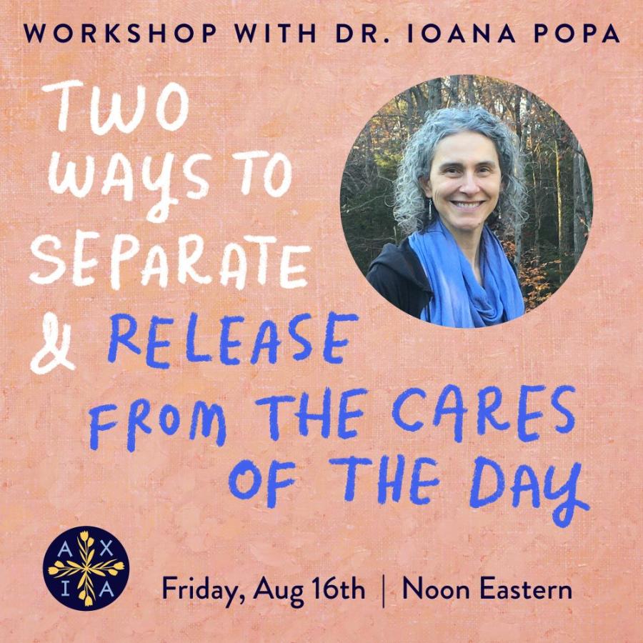 Ioana Popa Separate and Release workshop graphic