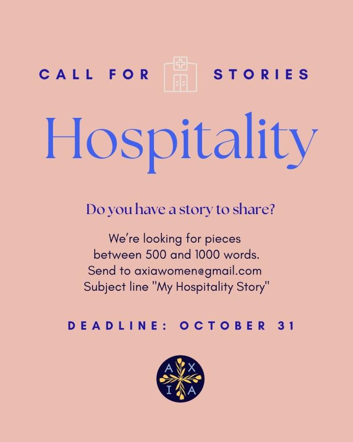 Call for Hospitality Stories Call for Hospitality Stories